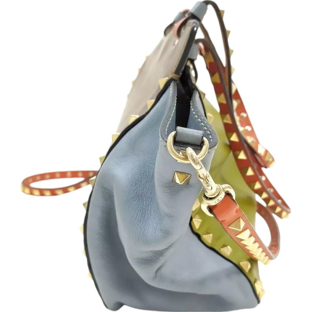 806385AT (X6) Valentino Garavani Crossbody Bag Green Leather - Picture 2 of 9